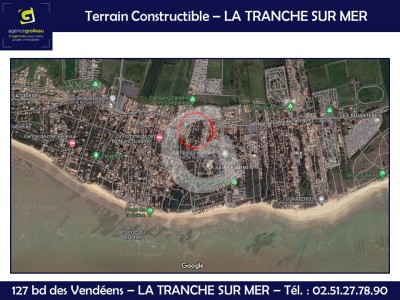 Terrain à vendre La Tranche-sur-Mer immobilier vendée