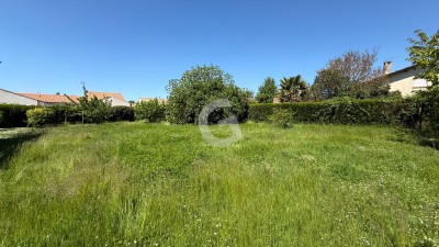 TERRAIN CONSTRUCTIBLE NON VIABILISE A VENDRE LONGEVILLE SUR MER