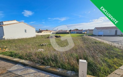 TERRAIN CONSTRUCTIBLE 329M² - À VENDRE ANGLES