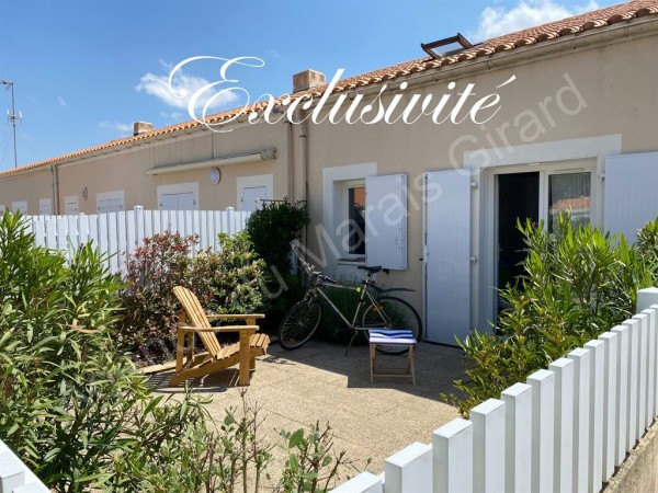 Maison à vendre Brétignolles-sur-Mer 5725 EXCLUSIVITE Pied-à-terre bord de mer facile à vivre au coeur d'une résidence bien tenue
