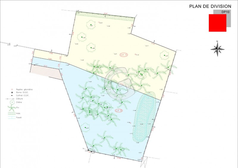 achat vente Terrain 1187 m² vendée