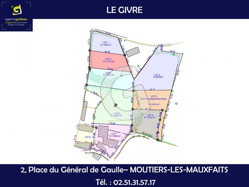 immobilier Terrain à vendre Le Givre 34 350 euros