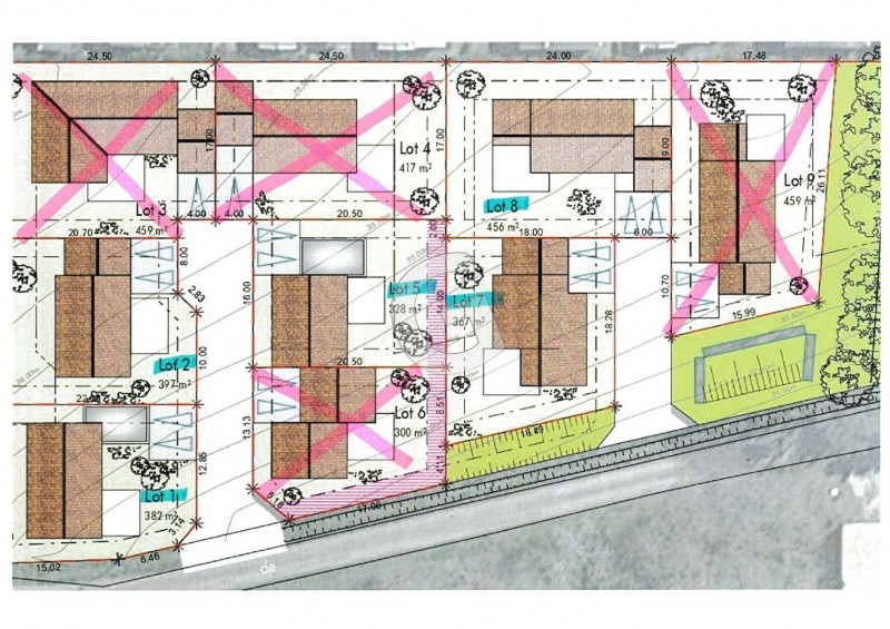 Terrain à vendre 382 m²