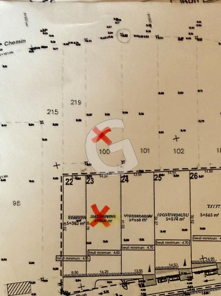 achat vente Terrain 1437 m² vendée