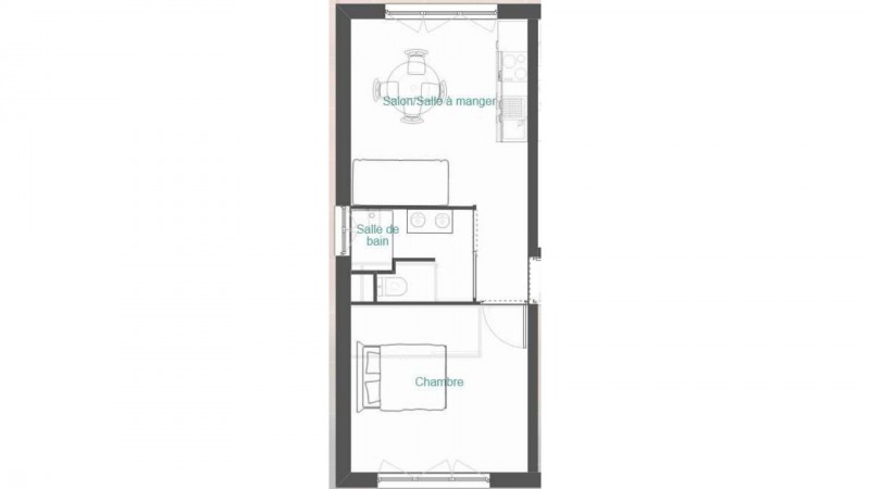 vente Appartement Saint-Gilles-Croix-de-Vie 30 m²