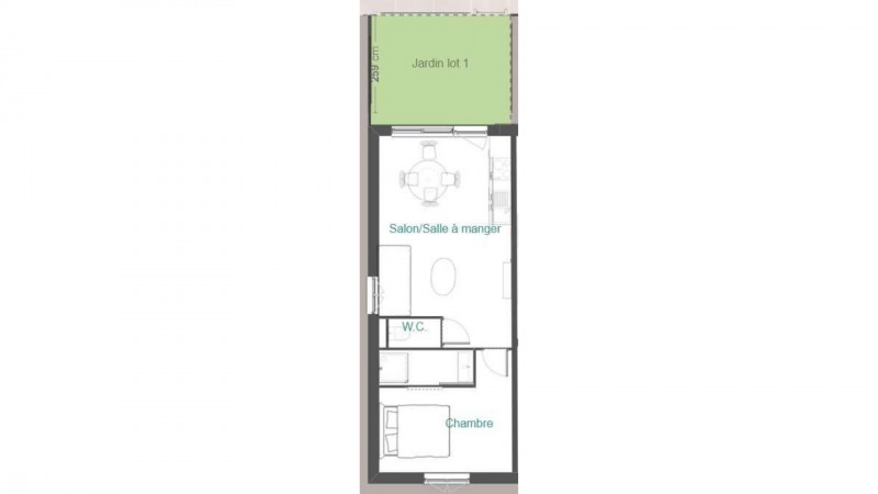 vente Appartement Saint-Gilles-Croix-de-Vie 30 m²