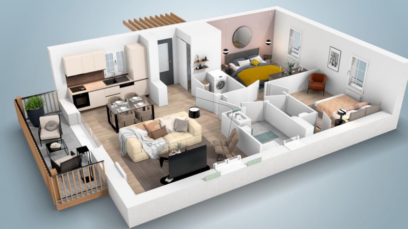 immobilier Appartement à vendre Barbâtre 759 euros